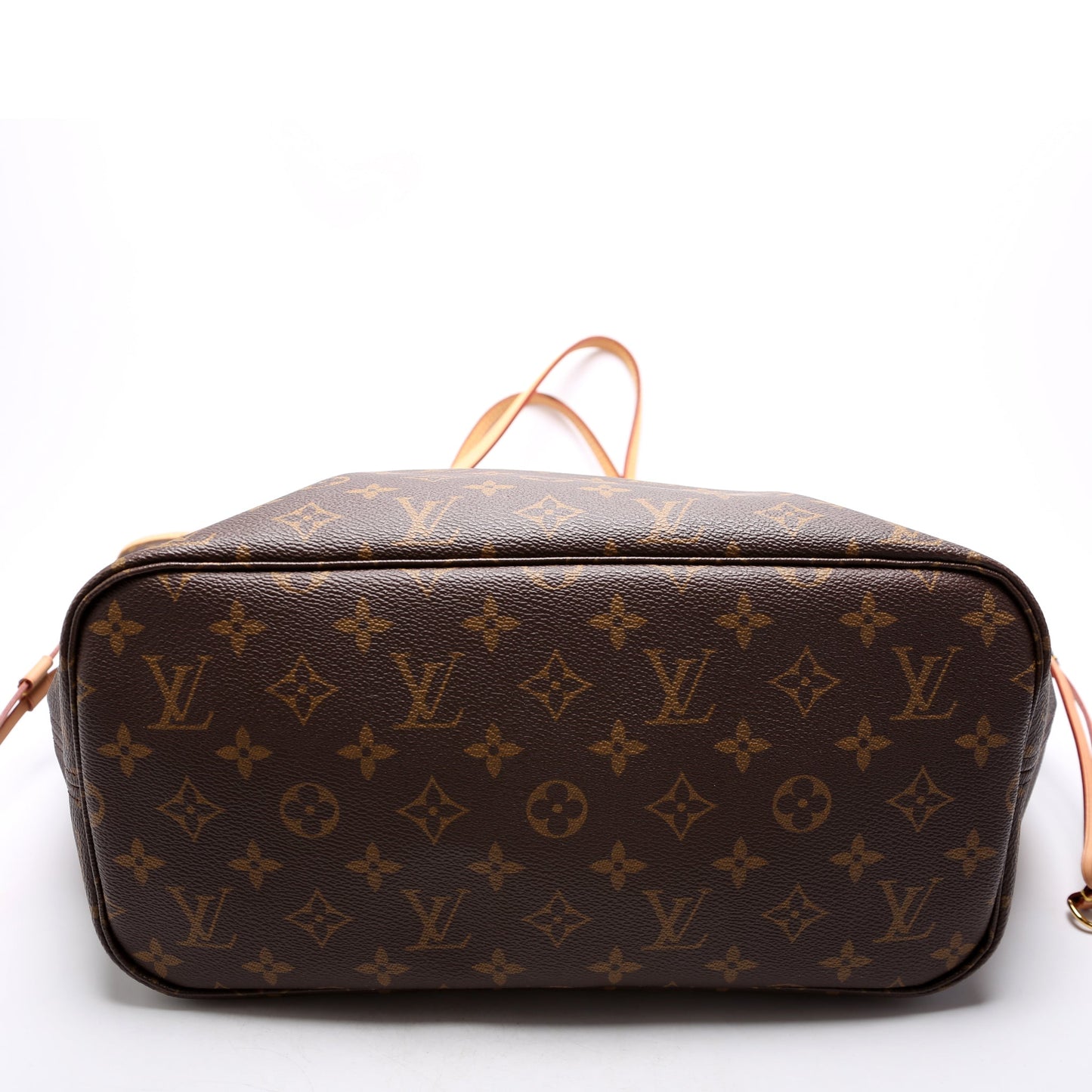 Louis Vuitton Neverfull W/Wallet MM Monogram Pink