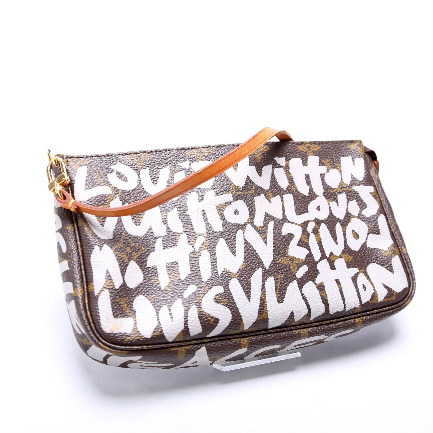 Louis Vuitton Pochette Accessories Graffiti Grey