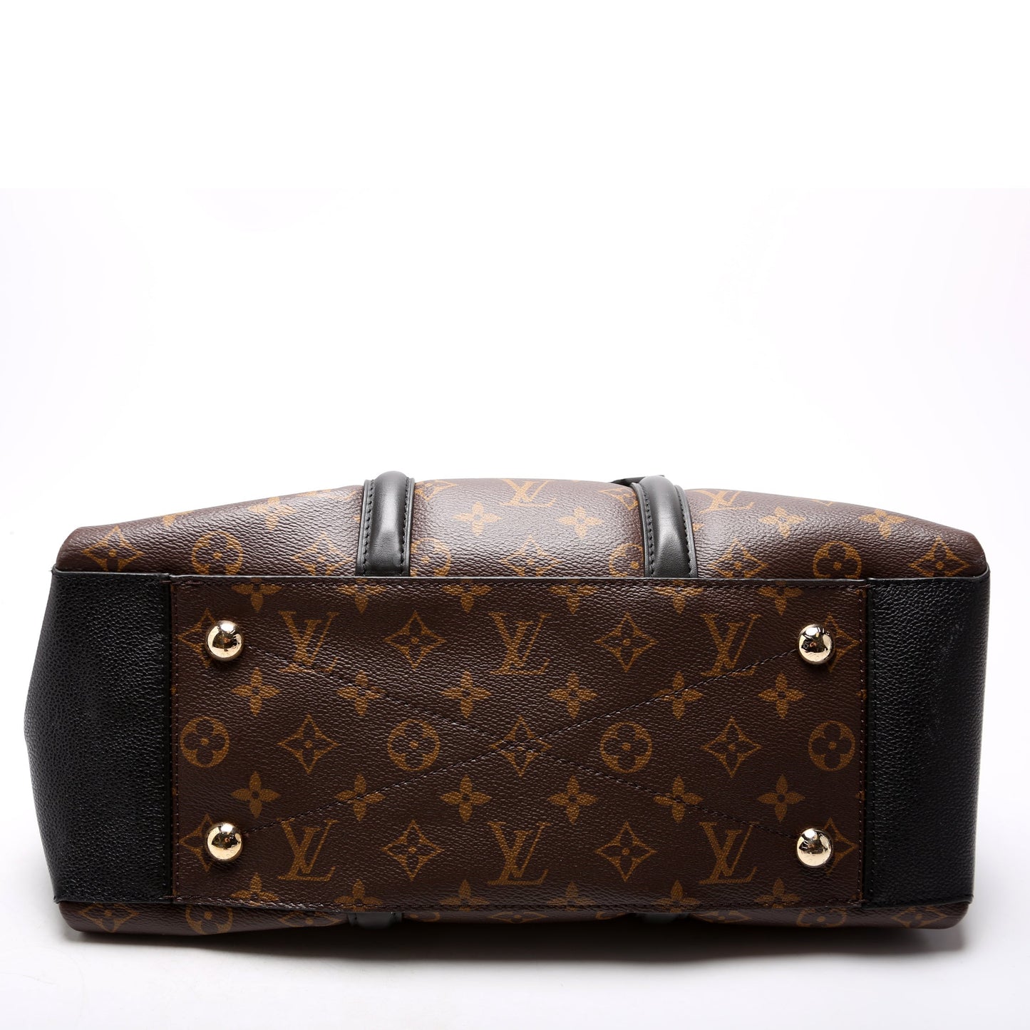 Louis Vuitton Soufflot MM Monogram Black