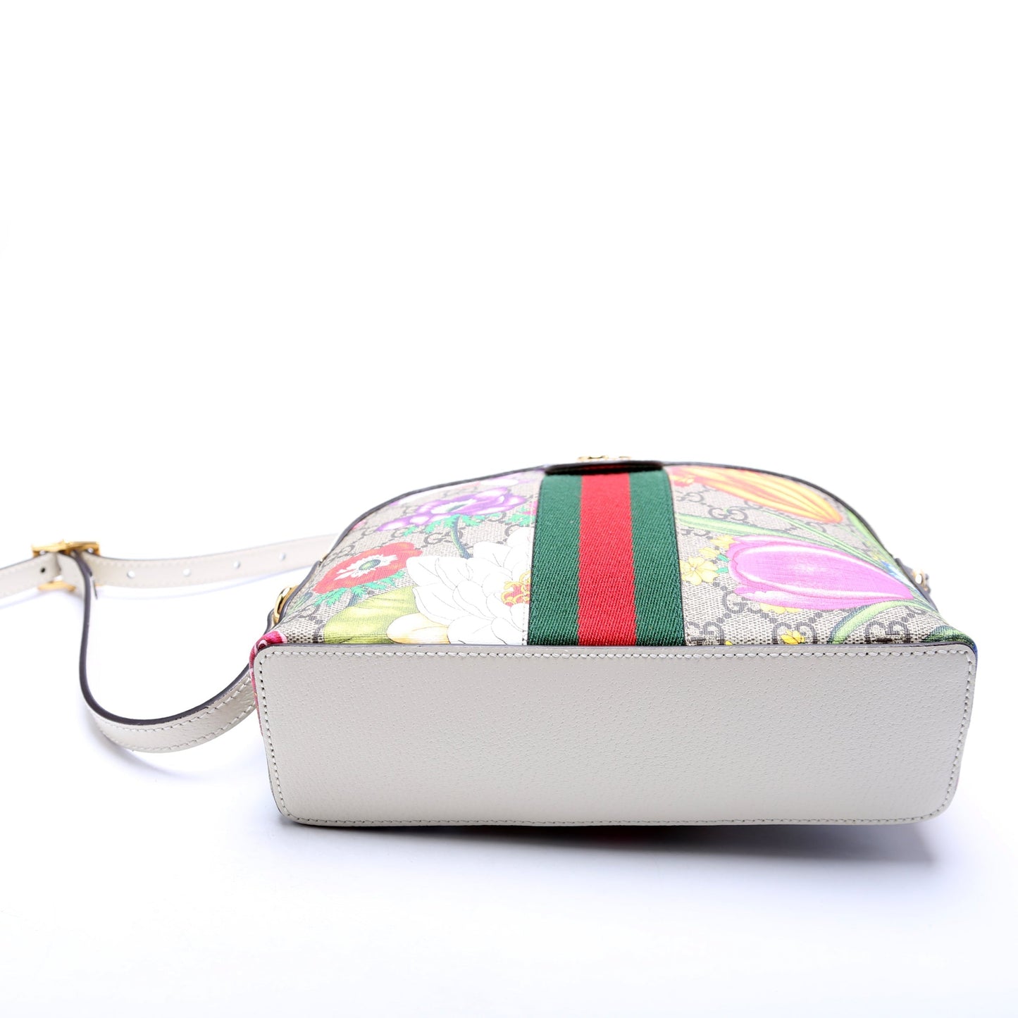 Gucci 499621 Ophidia GG Flora Small Crossbody Bag