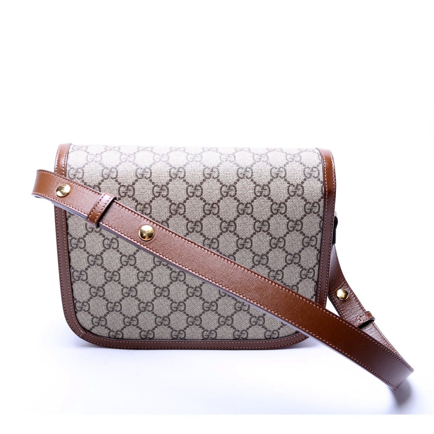 Gucci 602204 Horsebit 1955 Shoulder Brown Bag