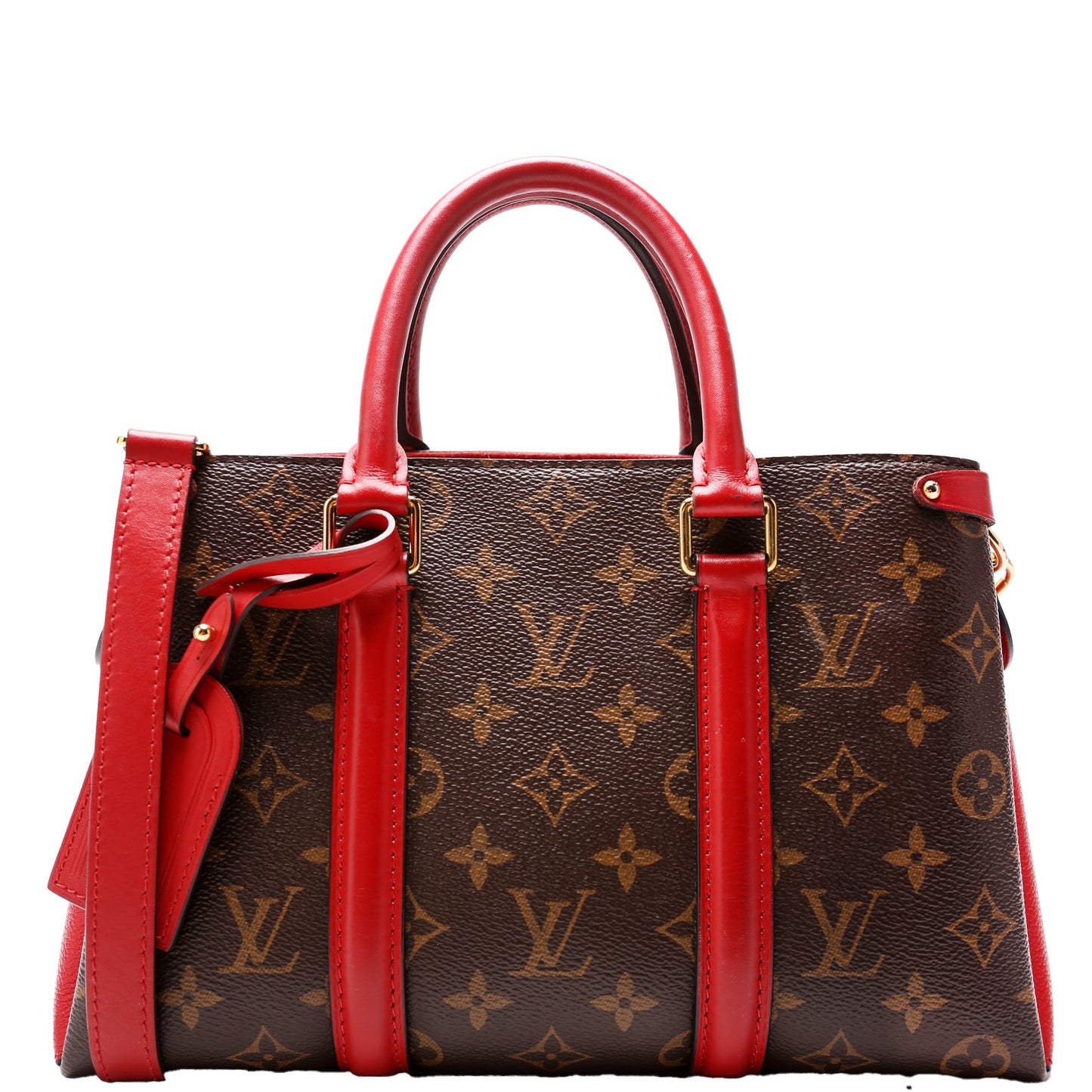 Louis Vuitton Soufflot BB Monogram Red