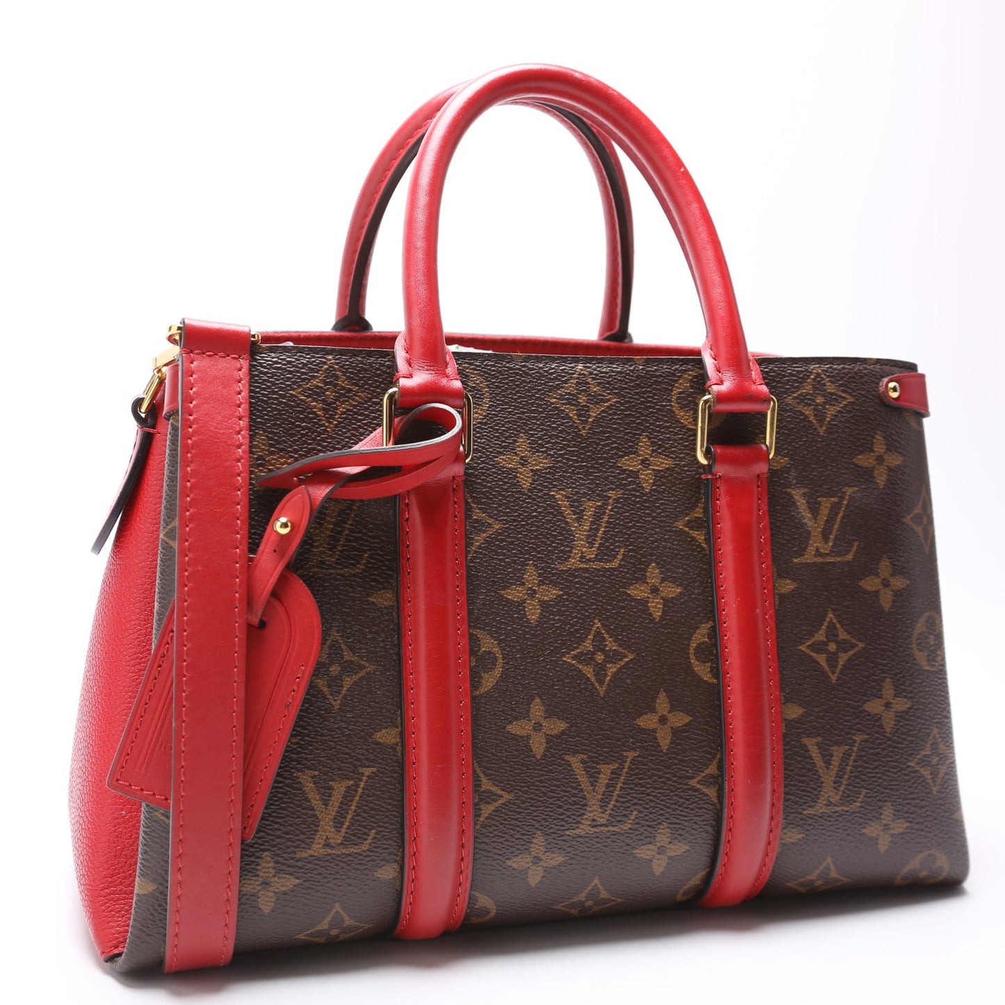 Louis Vuitton Soufflot BB Monogram Red