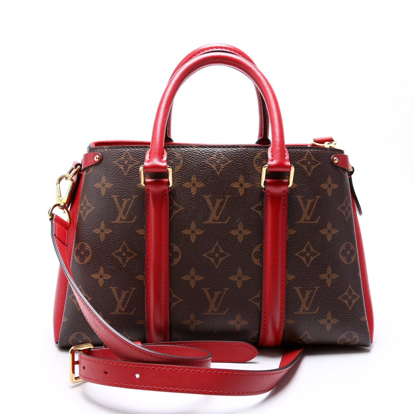 Louis Vuitton Soufflot BB Monogram Red