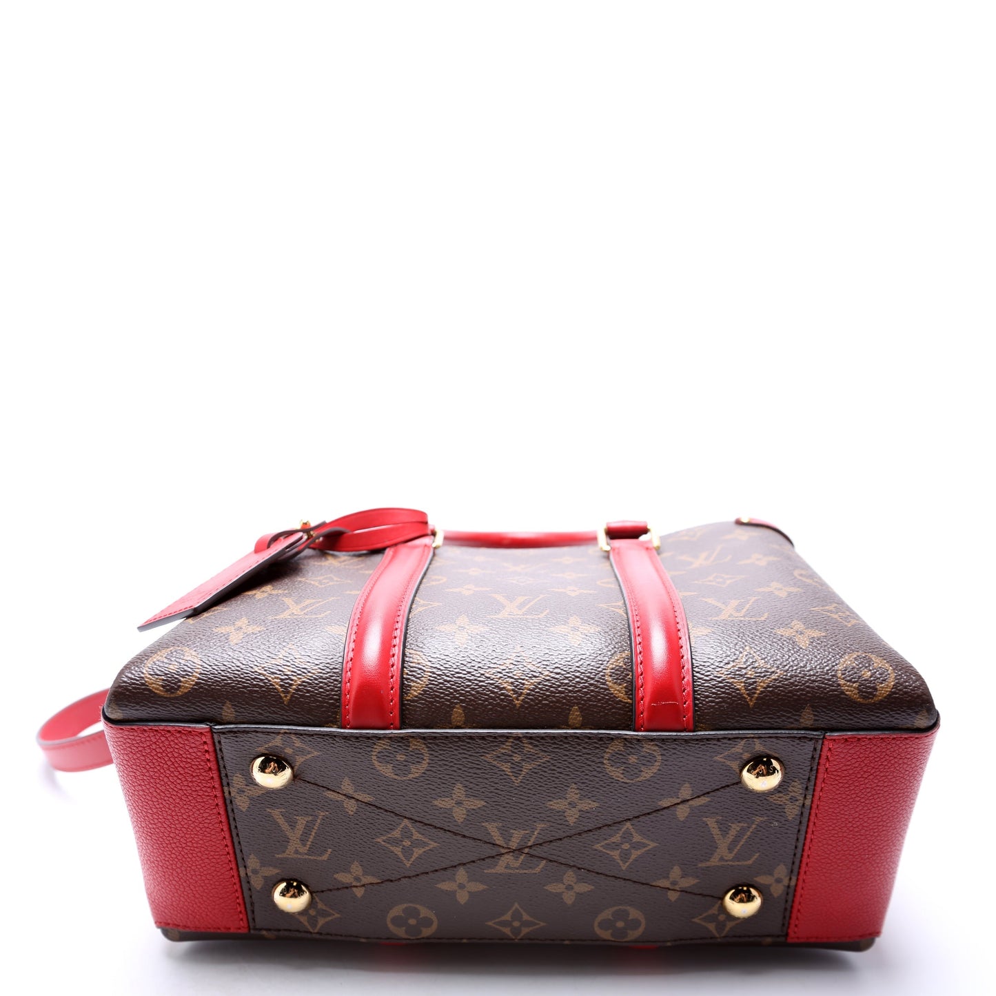 Louis Vuitton Soufflot BB Monogram Red