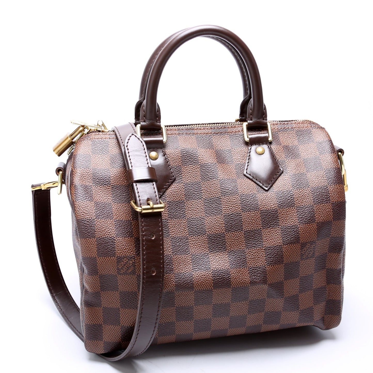 Louis Vuitton Speedy 25 Bandouliere Damier Ebene