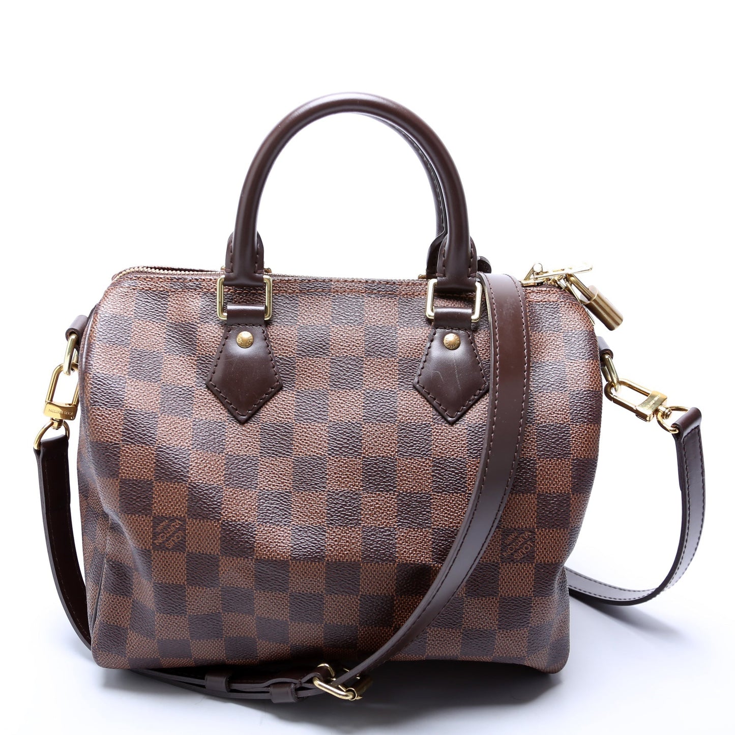 Louis Vuitton Speedy 25 Bandouliere Damier Ebene
