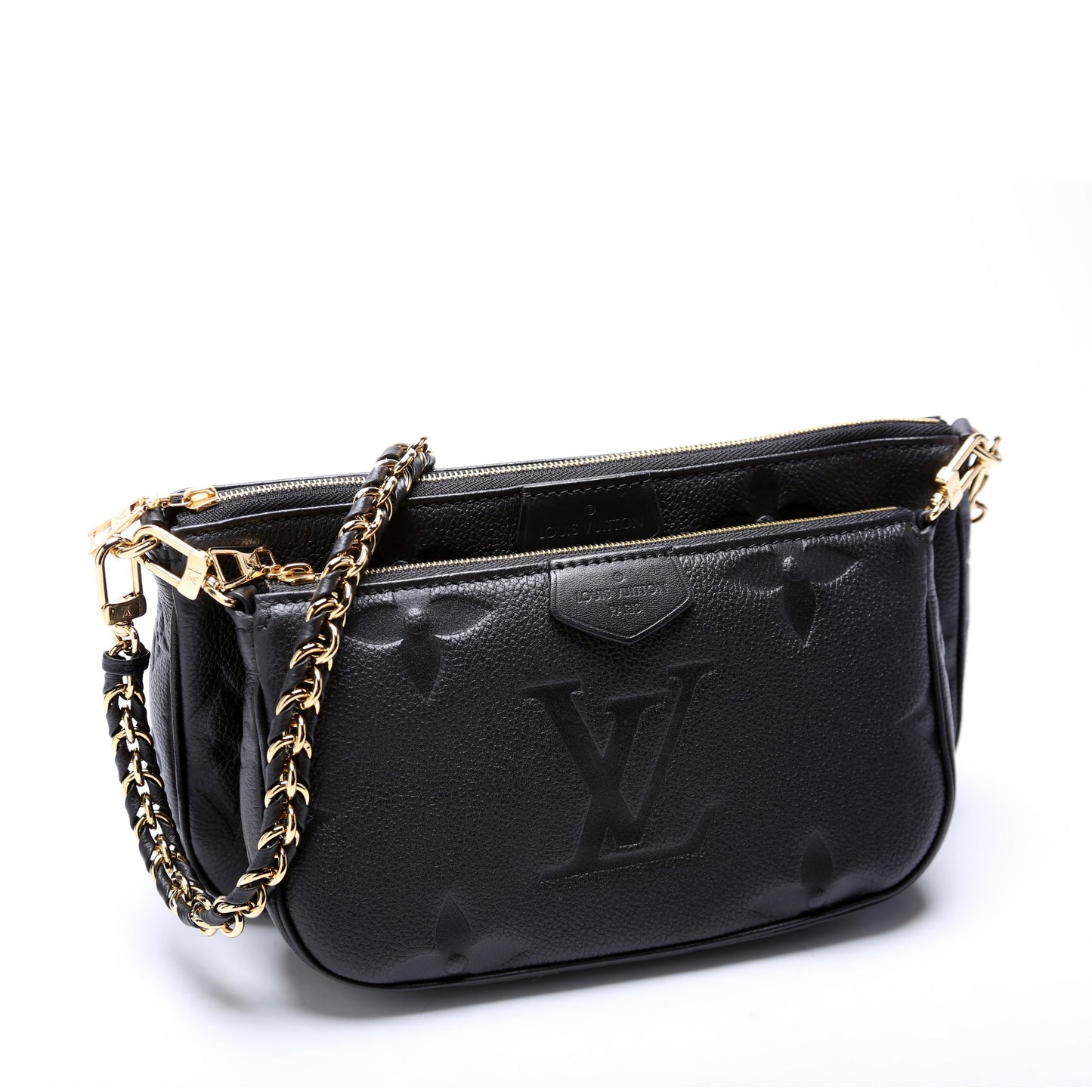 Louis Vuitton Multi Pochette Empreinte Black