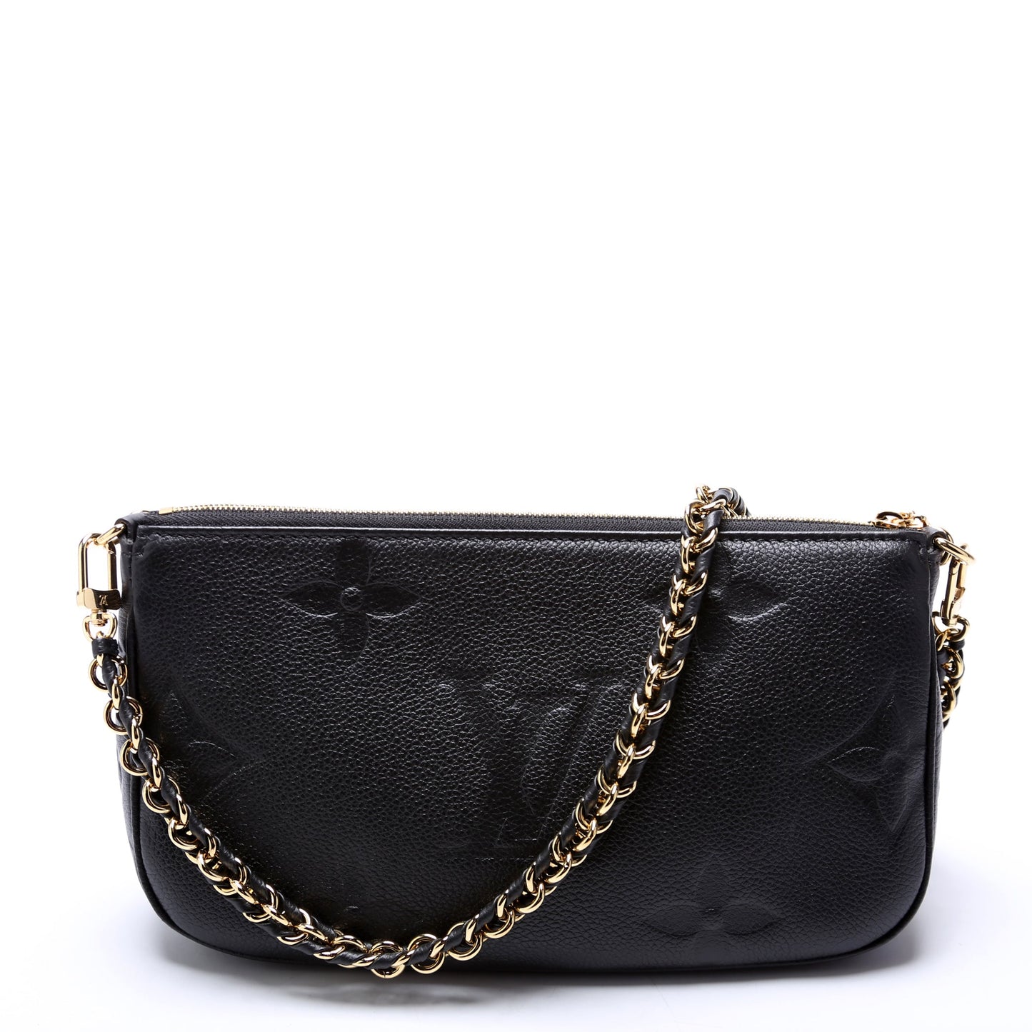 Louis Vuitton Multi Pochette Empreinte Black