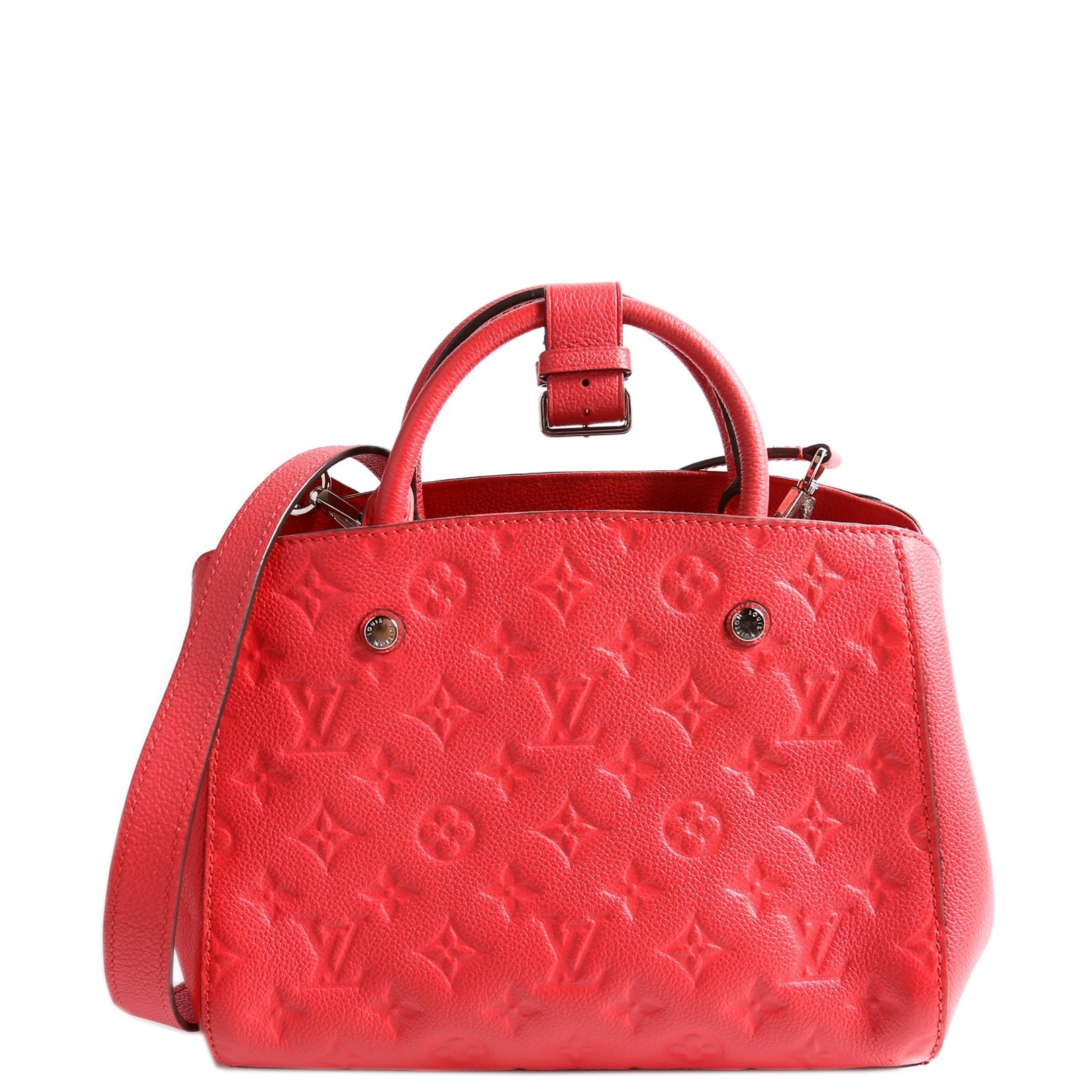 Louis Vuitton Montaigne BB Empreinte Red