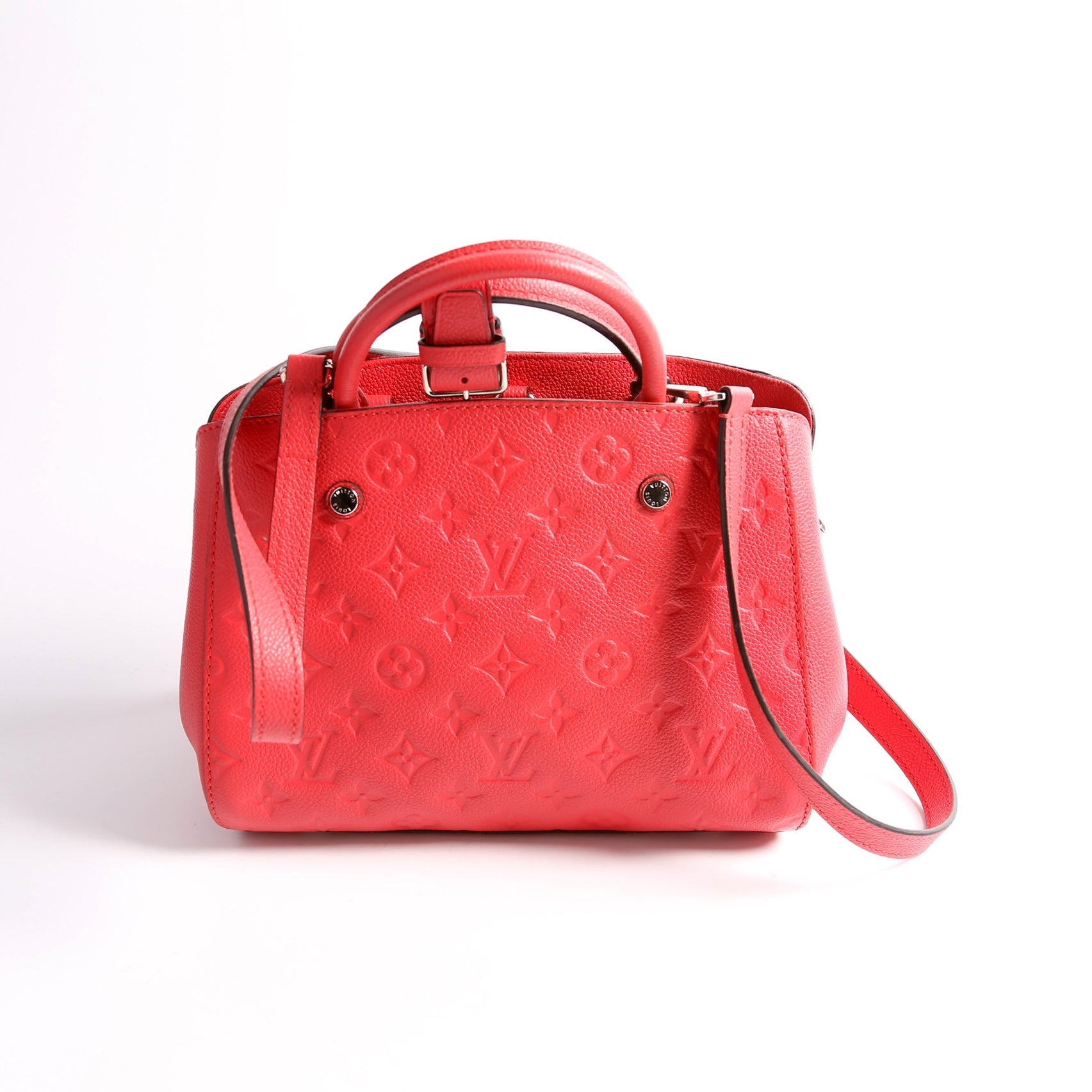 Louis Vuitton Montaigne BB Empreinte Red