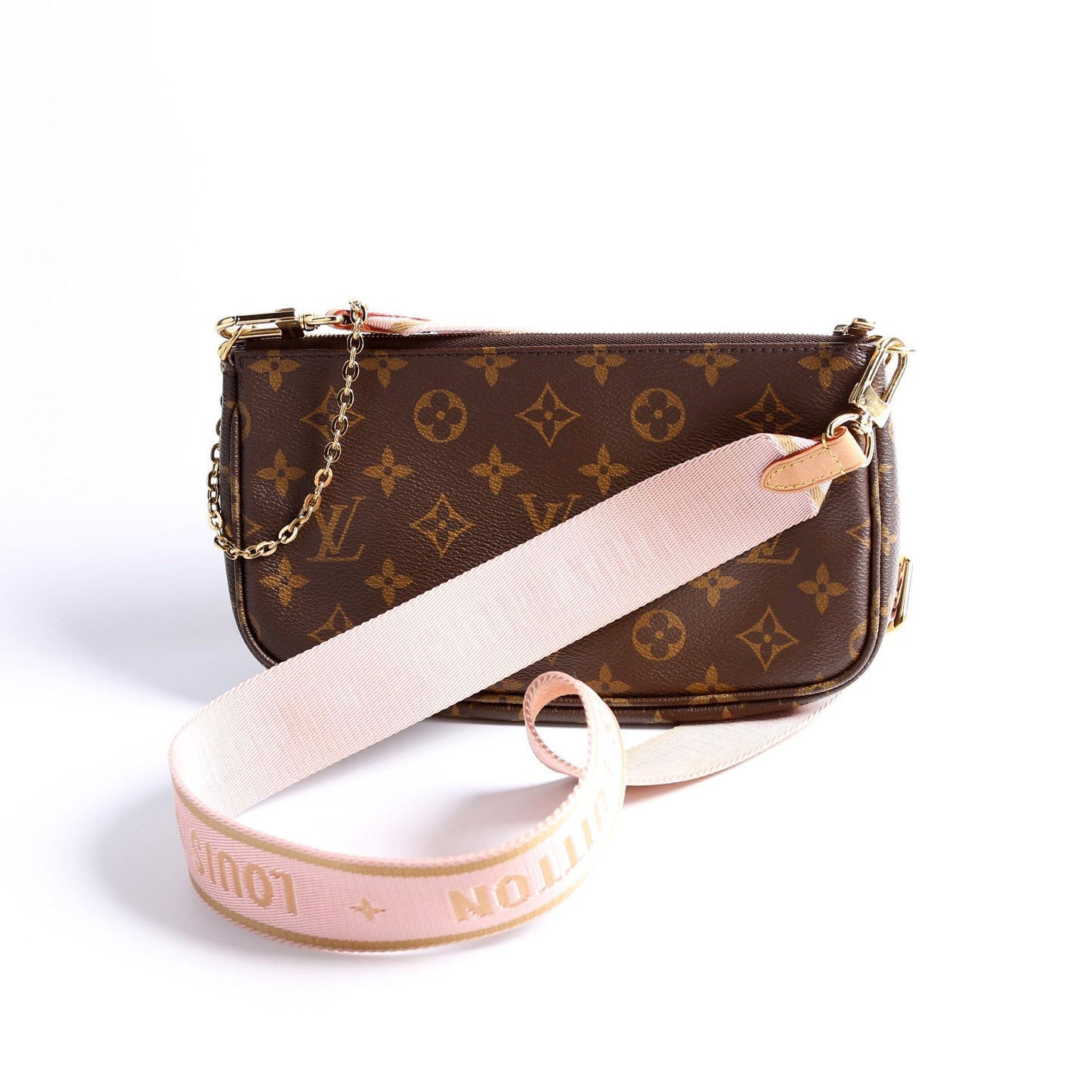 Louis Vuitton Multi Pochette Monogram Pink