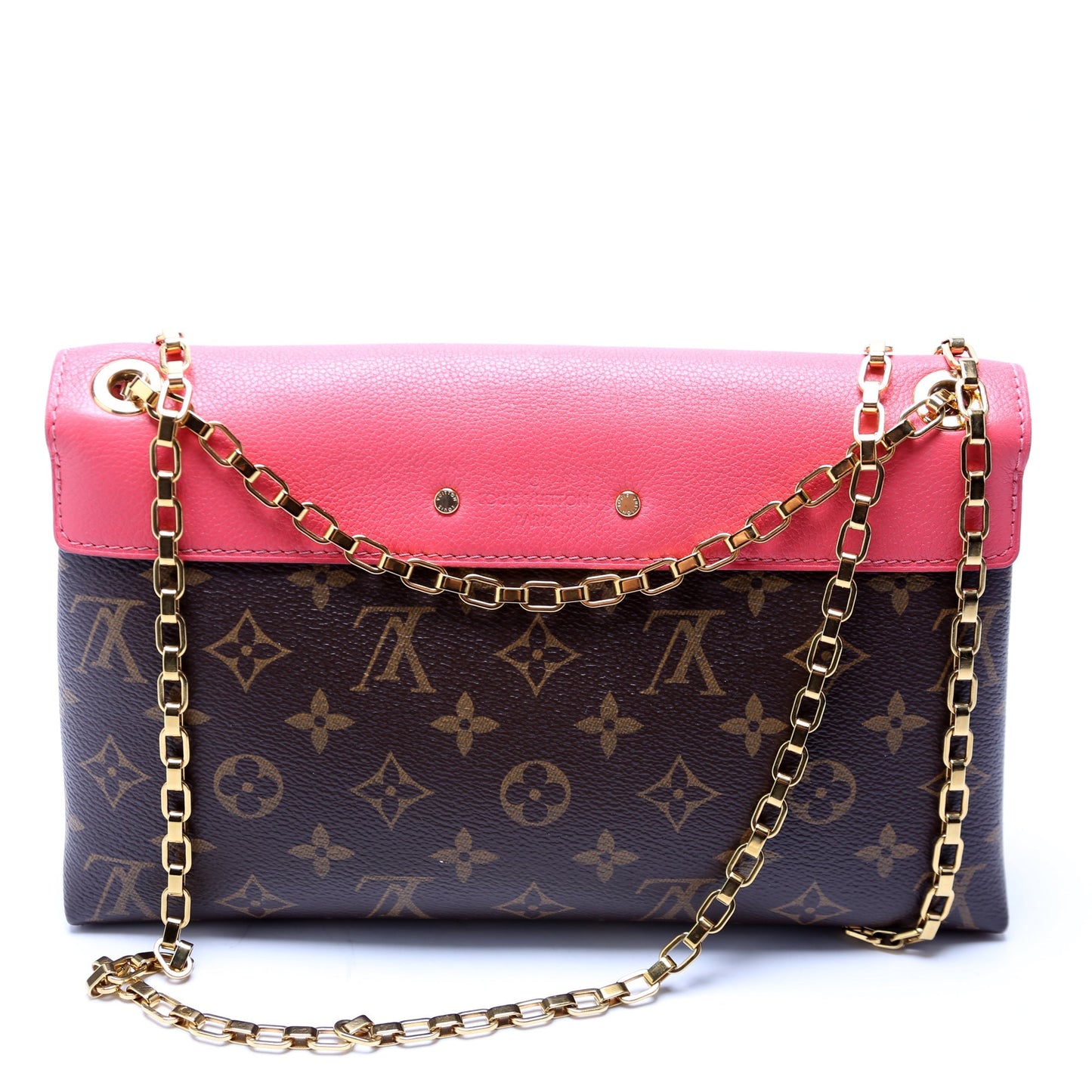 Louis Vuitton Pallas Chain Monogram Salmon