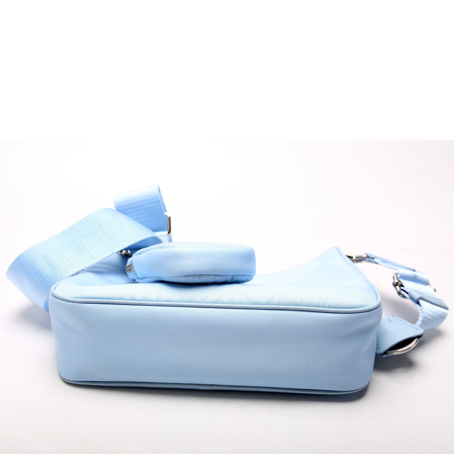 Prada Nylon Re-Edition 2005 Shoulder Blue Bag