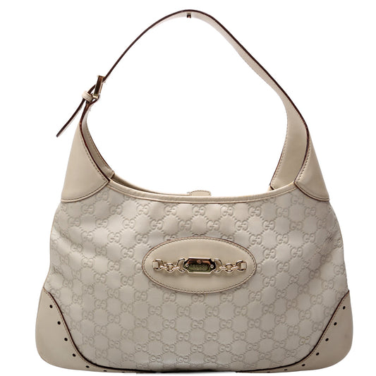 Gucci Leather Canvas Tote