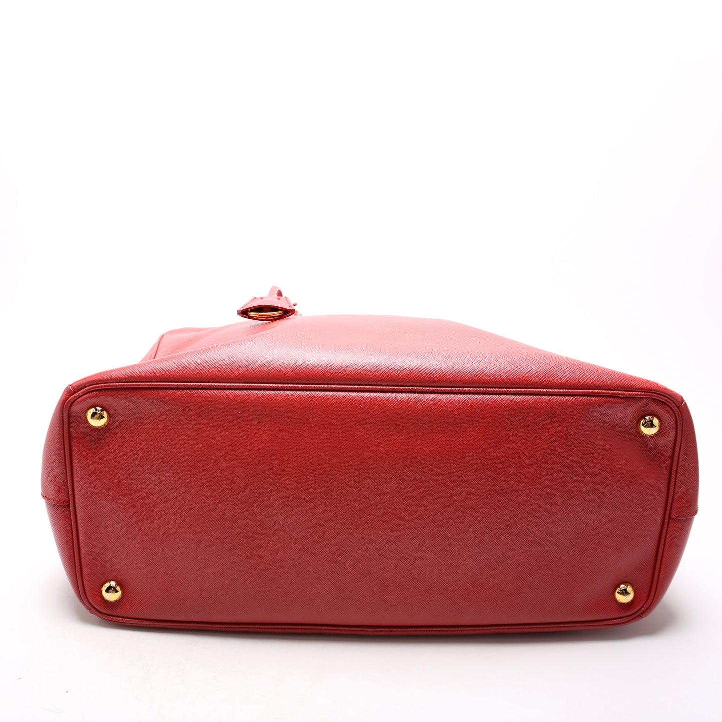 Prada Saffiano Galleria Large Red Bag