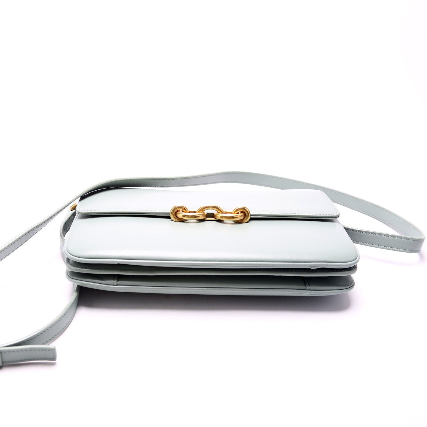 Saint Laurent 649795 Le Maillon Satchel Sage Bag