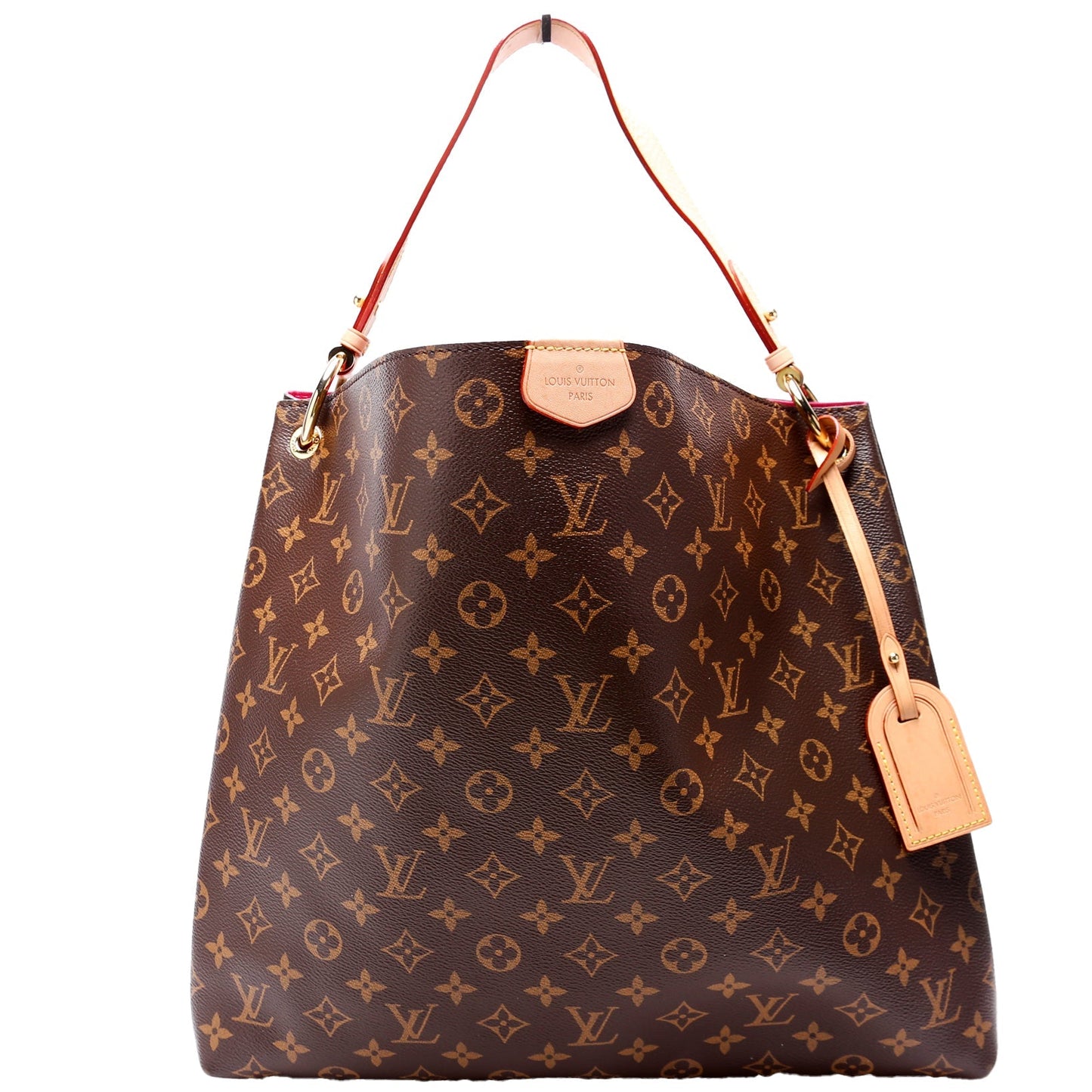 Louis Vuitton Graceful MM Monogram Pink