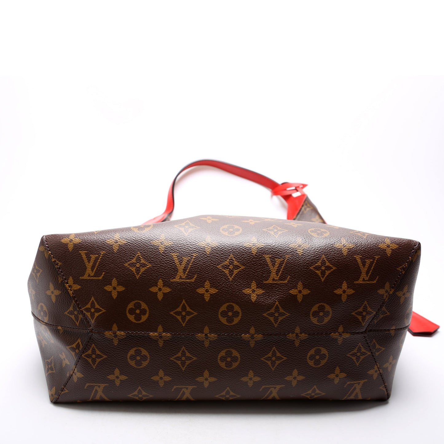 Louis Vuitton Flower Hobo Monogram Red