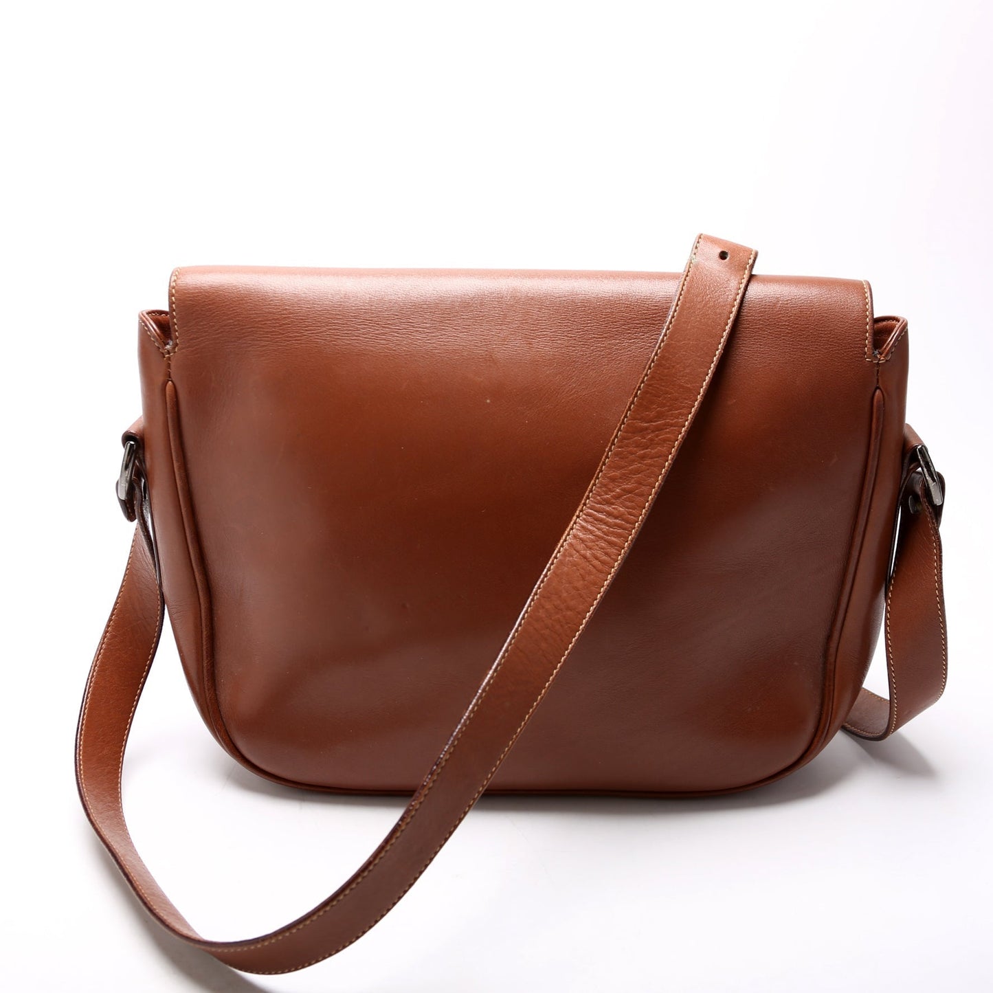 Gucci 001-46 Vintage Leather Shoulder Brown Bag