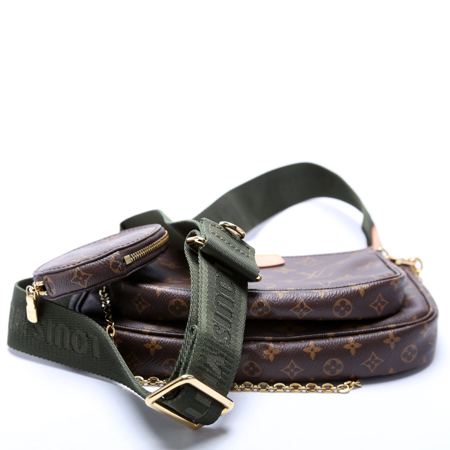 Louis Vuitton Multi Pochette Monogram Green