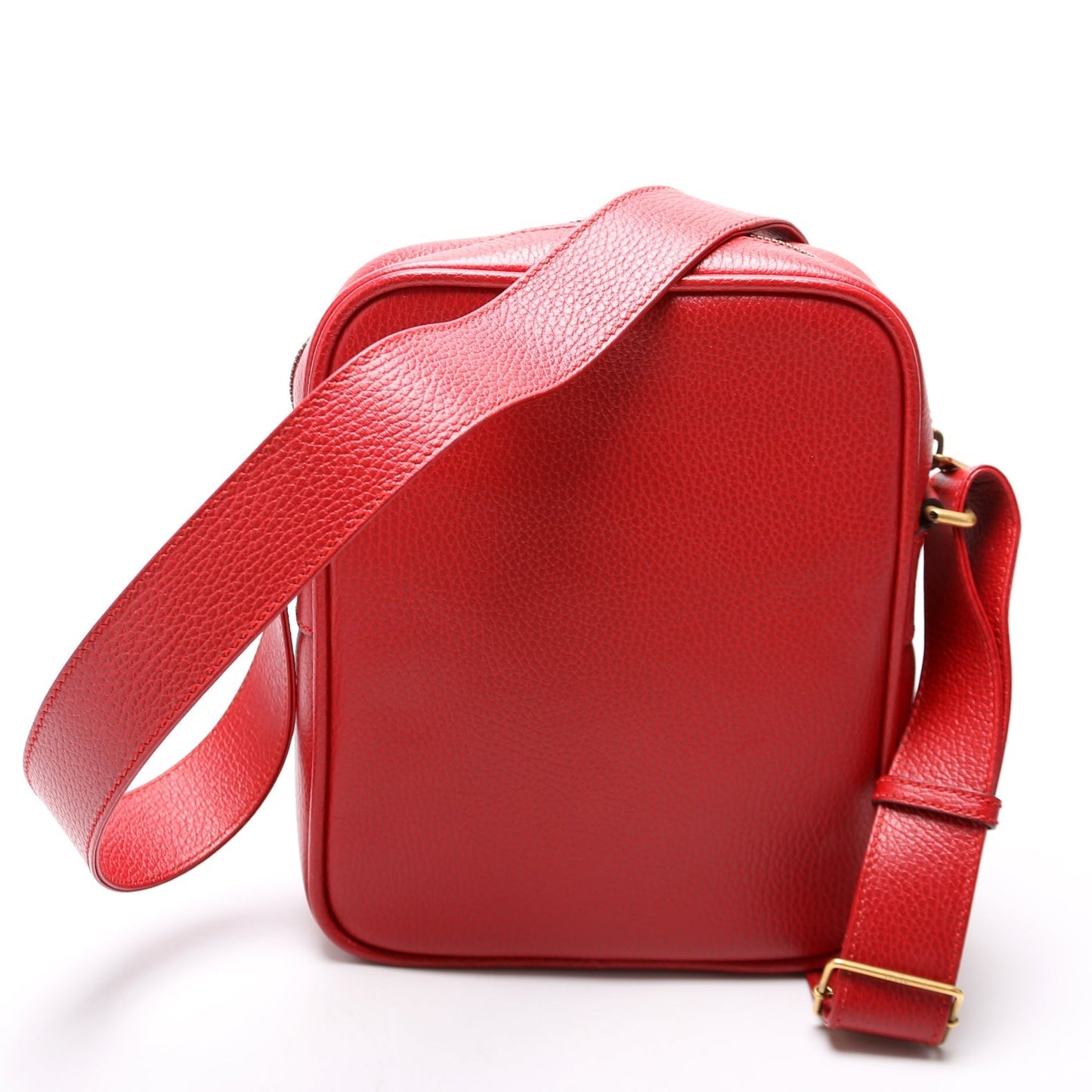 Gucci 523591 Retro Logo Medium Messenger Red Bag