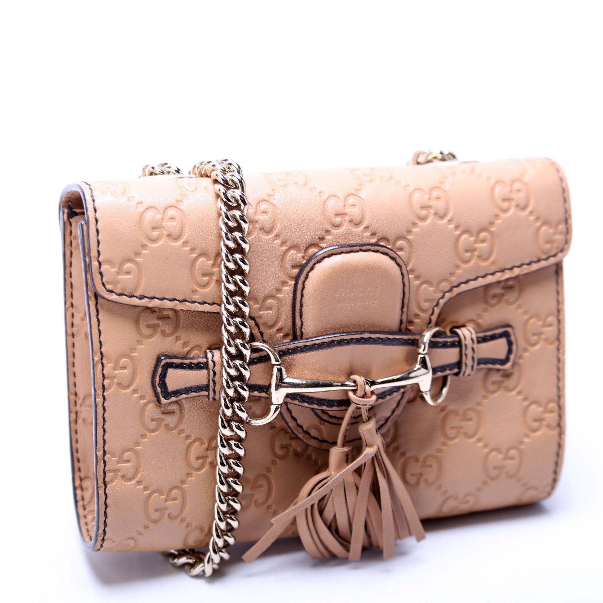 Gucci Leather Mini Shoulder Bag