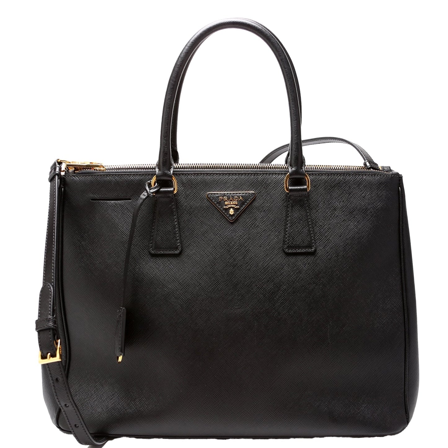 Prada Saffiano Galleria Large Black Bag
