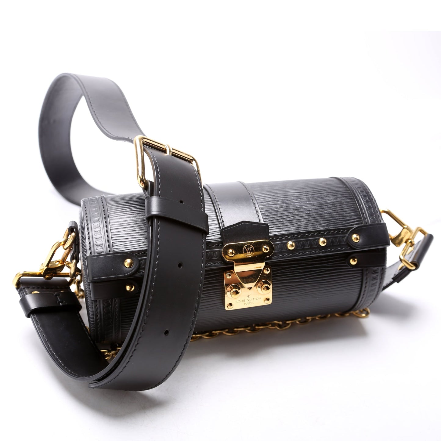 Louis Vuitton Papillon Trunk Epi Black