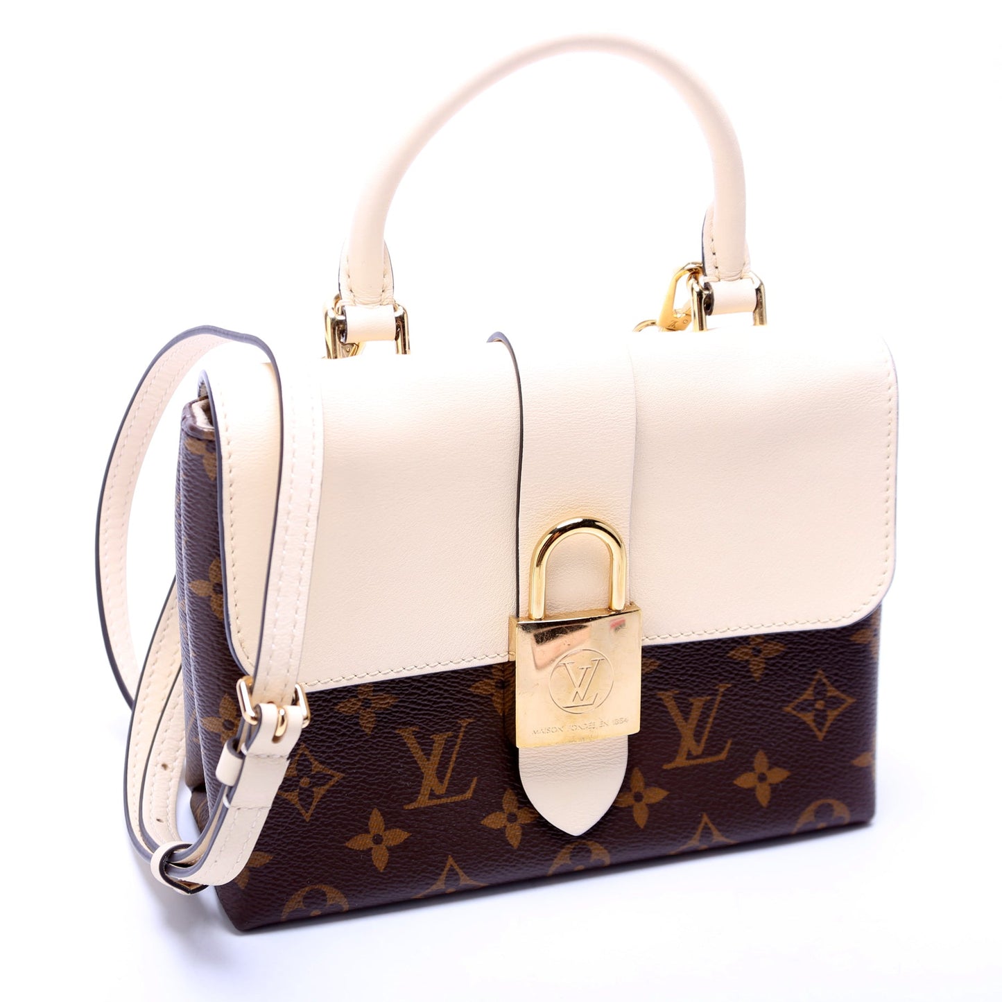 Louis Vuitton Locky BB Monogram Cream