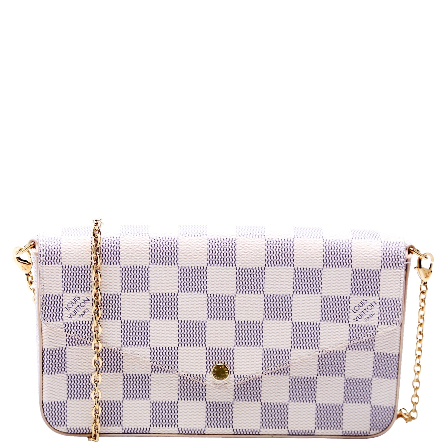 Louis Vuitton Pochette Felicie Damier Azur Pink