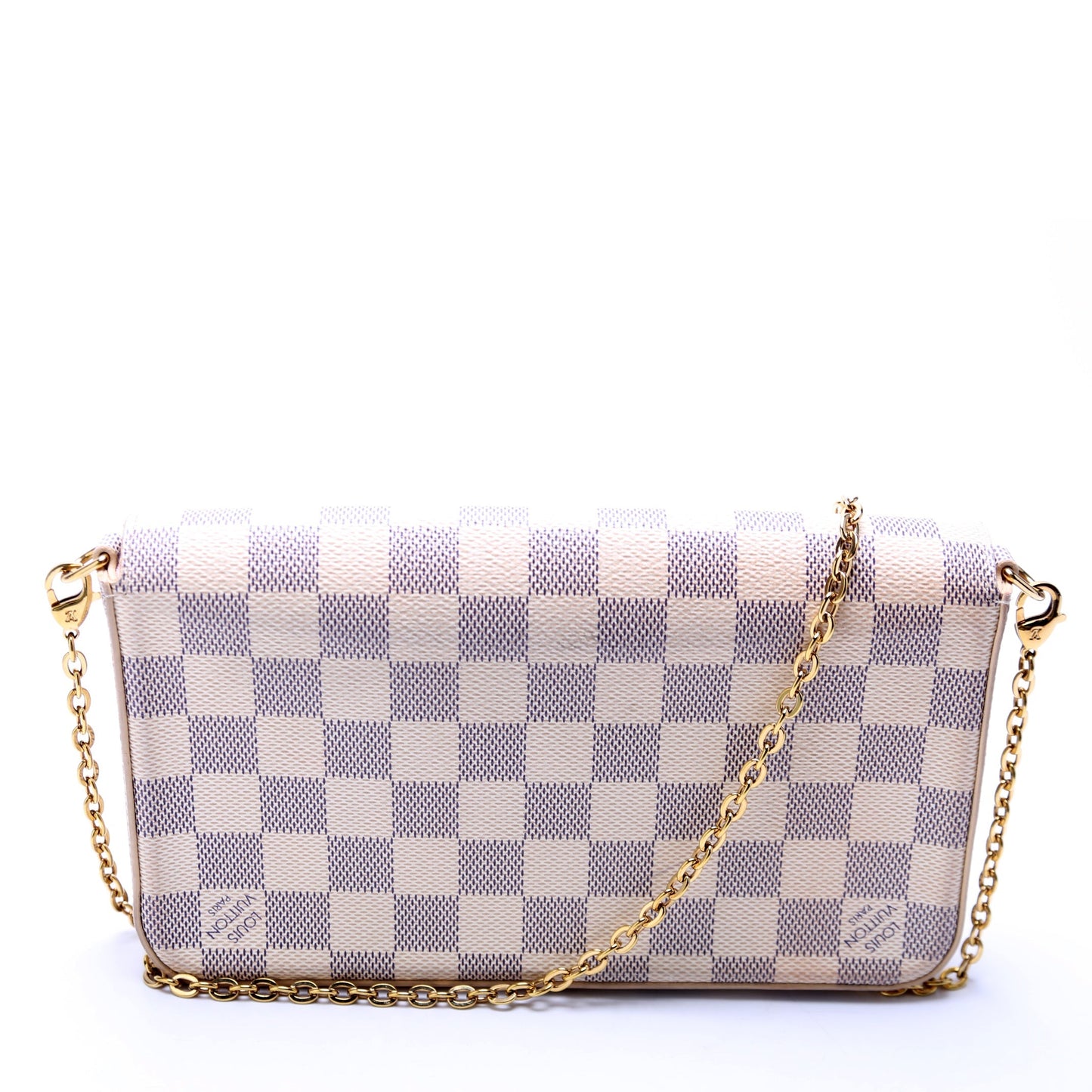 Louis Vuitton Pochette Felicie Damier Azur Pink
