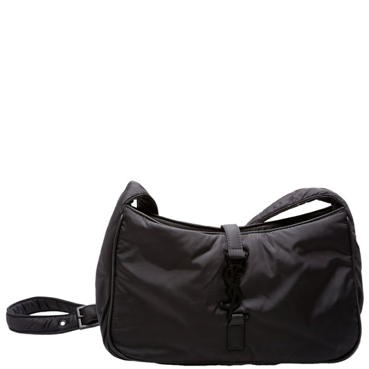 Saint Laurent Le 5 A7 Econyl Hobo Black Bag