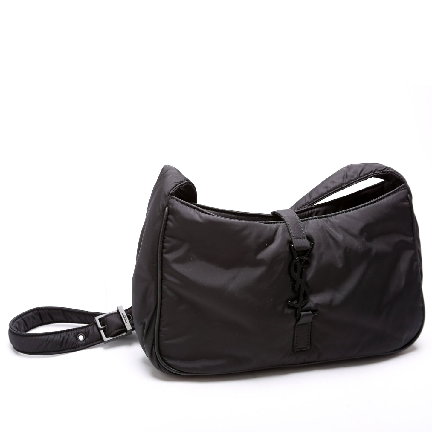 Saint Laurent Le 5 A7 Econyl Hobo Black Bag