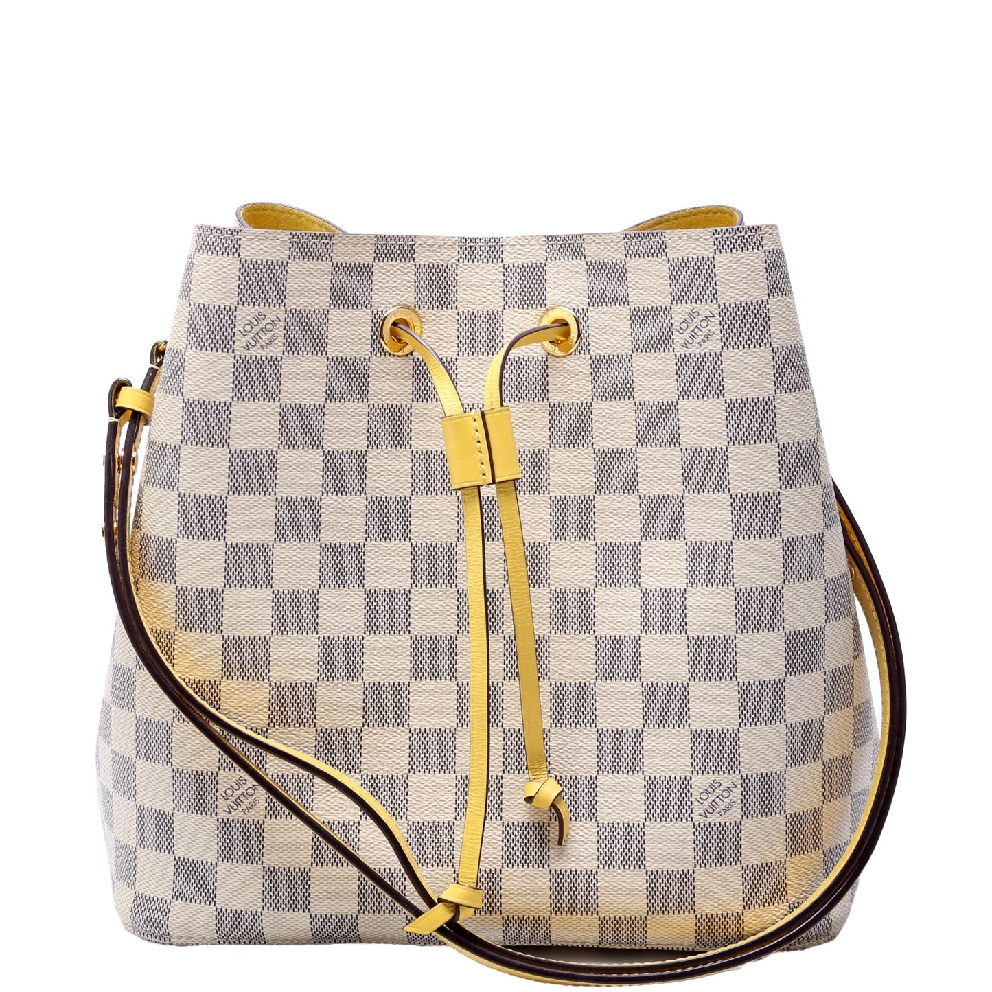 Louis Vuitton Neonoe Damier Azur Yellow