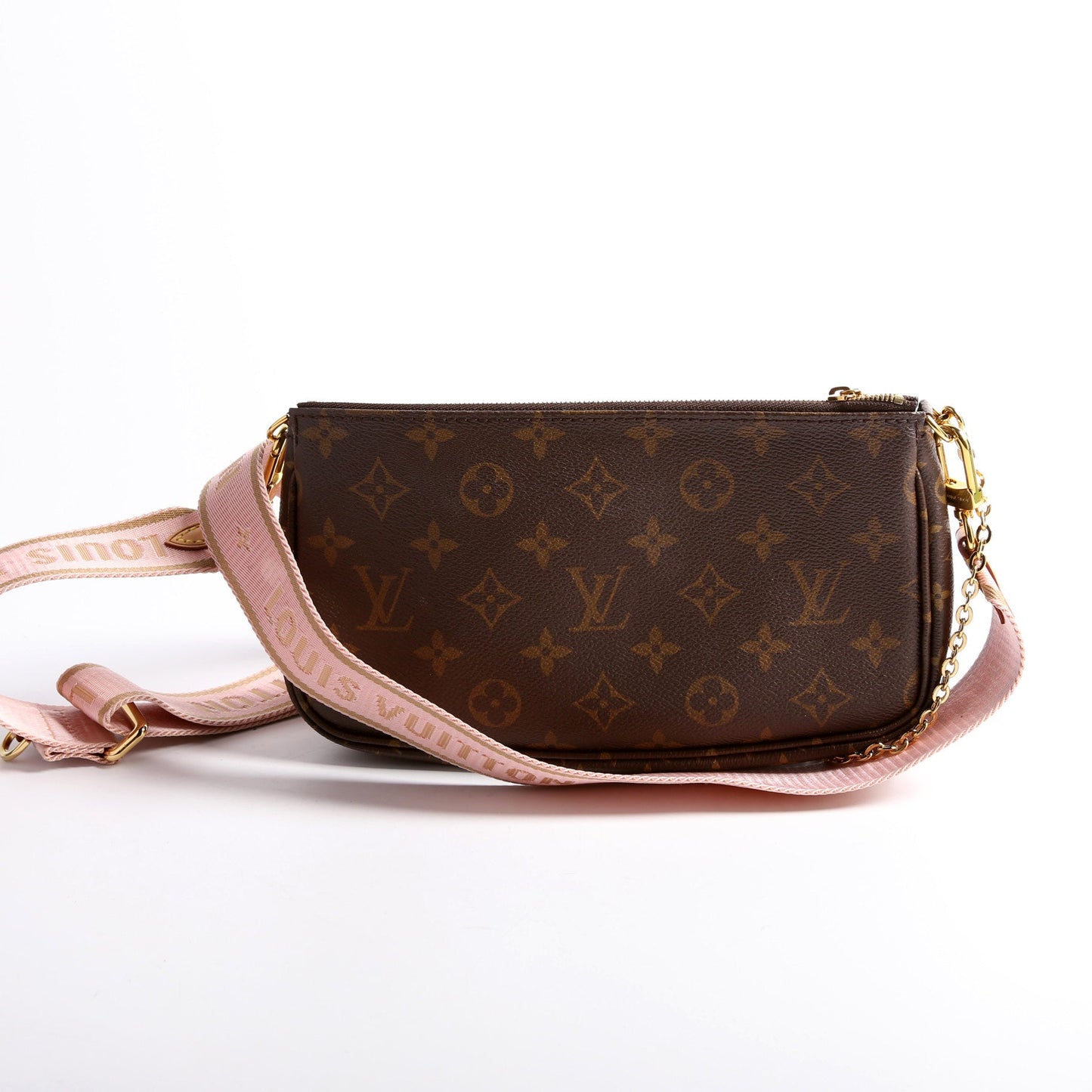 Louis Vuitton Multi Pochette Monogram Pink