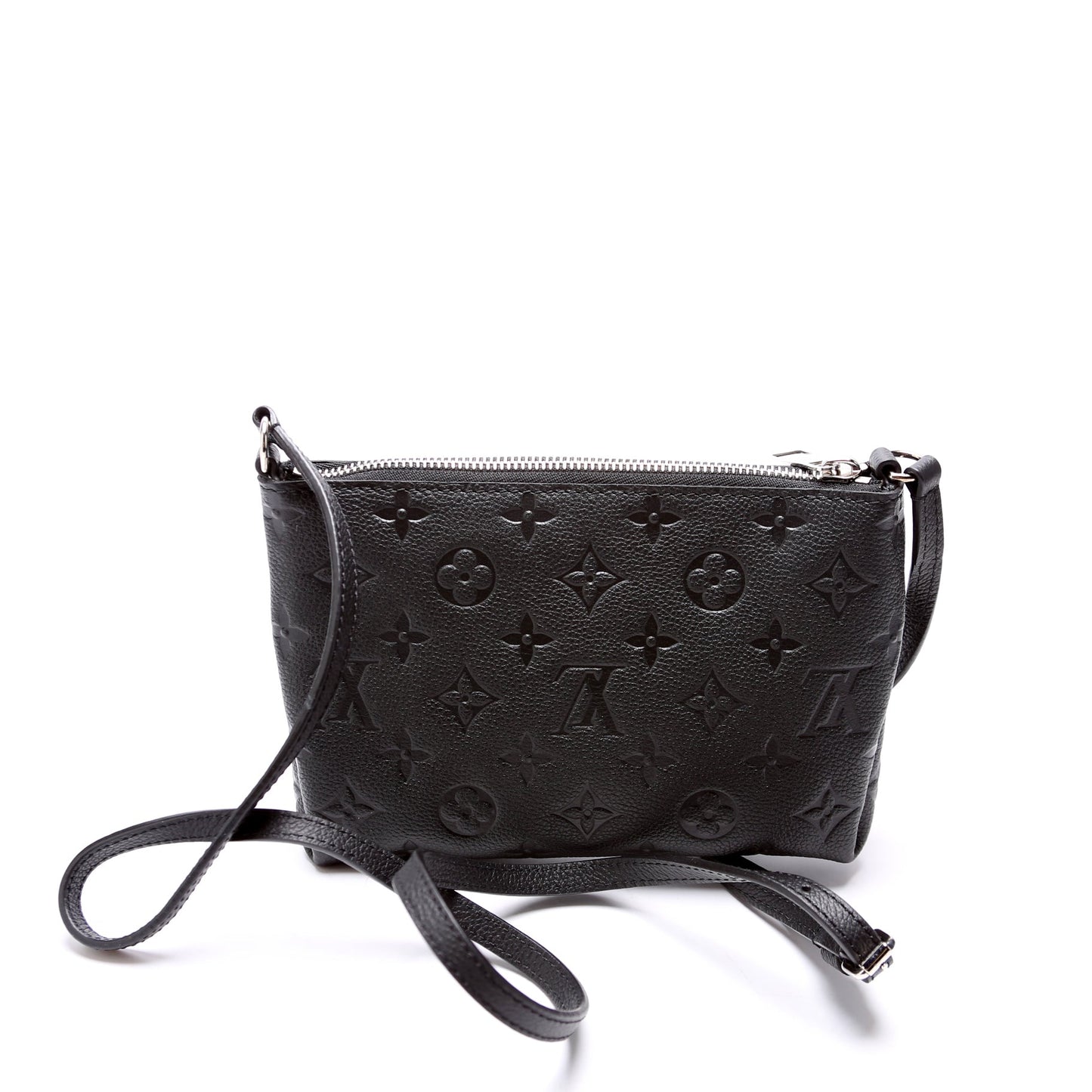 Louis Vuitton Pallas Clutch Uniformes Empreinte Black