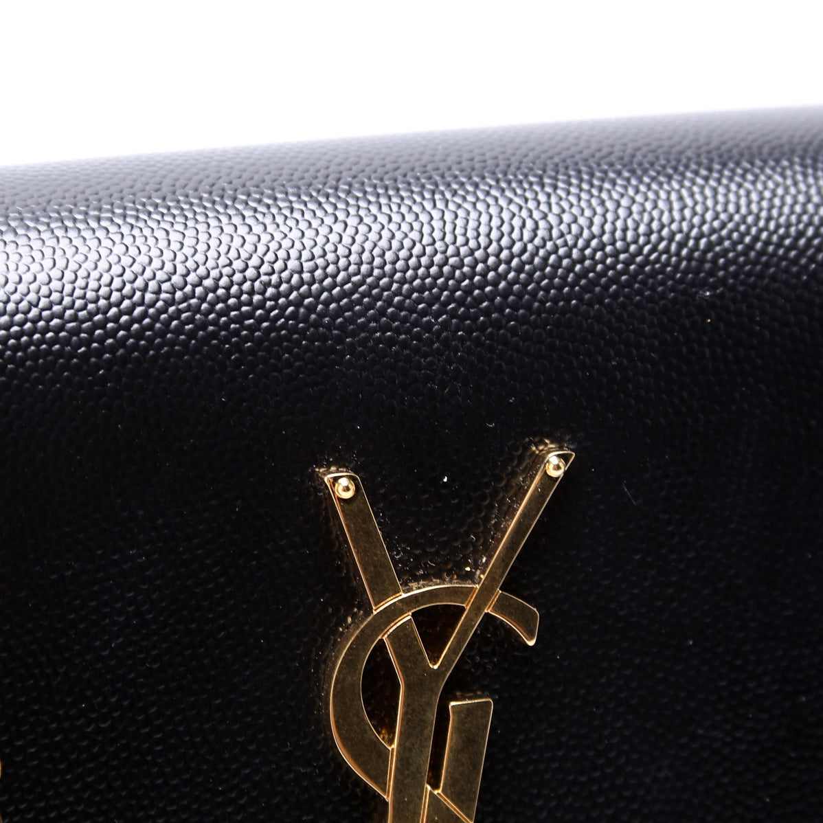 Saint Laurent Kate Satchel Grain Small 469390 Black Bag