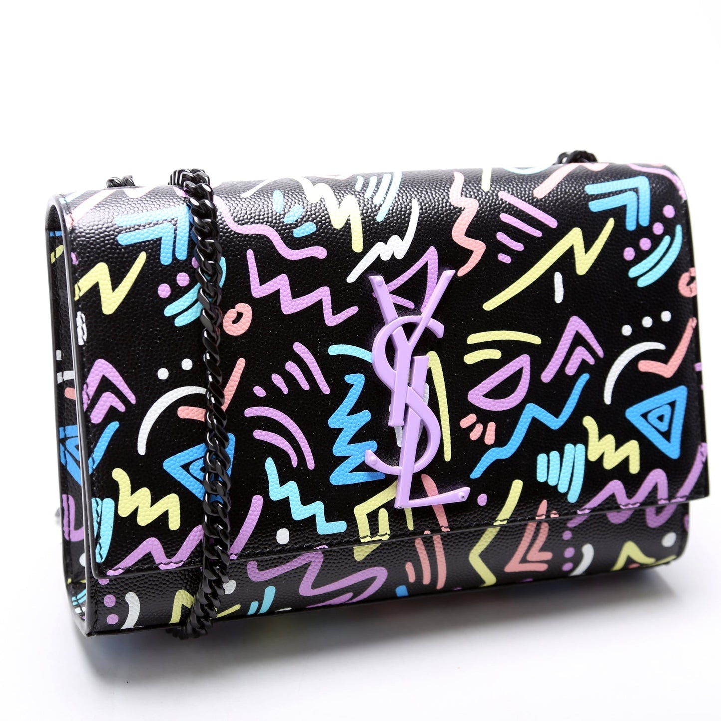 Saint Laurent Kate Satchel Grain Small Multi 345121 469390 Bag