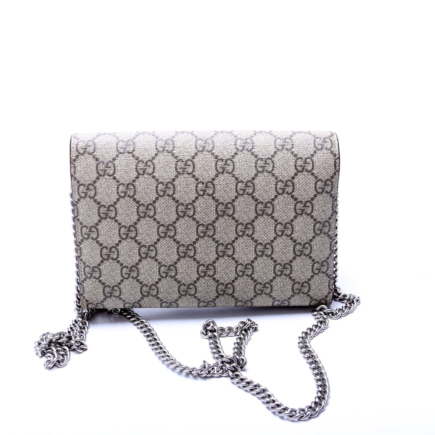 Gucci 401231 Dionysus Mini Wallet Beige Bag