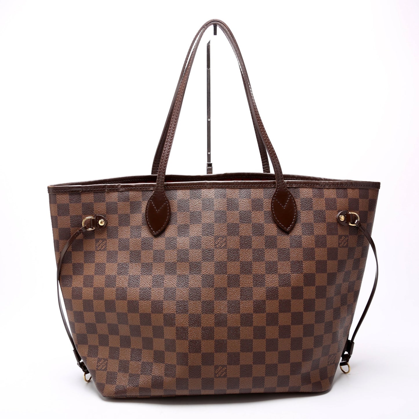 Louis Vuitton Neverfull MM Damier Ebene Red