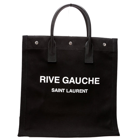 Saint Laurent Rive Gauche Vertical Tote Black Bag