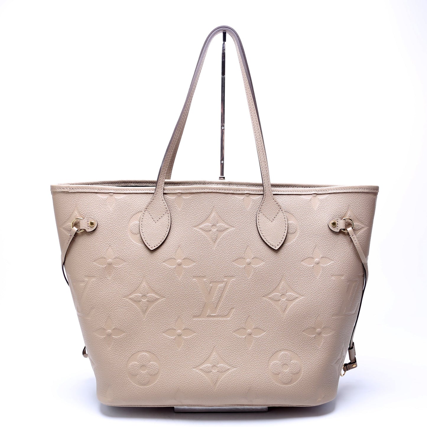 Louis Vuitton Neverfull with Wallet MM Empreinte Turtledove
