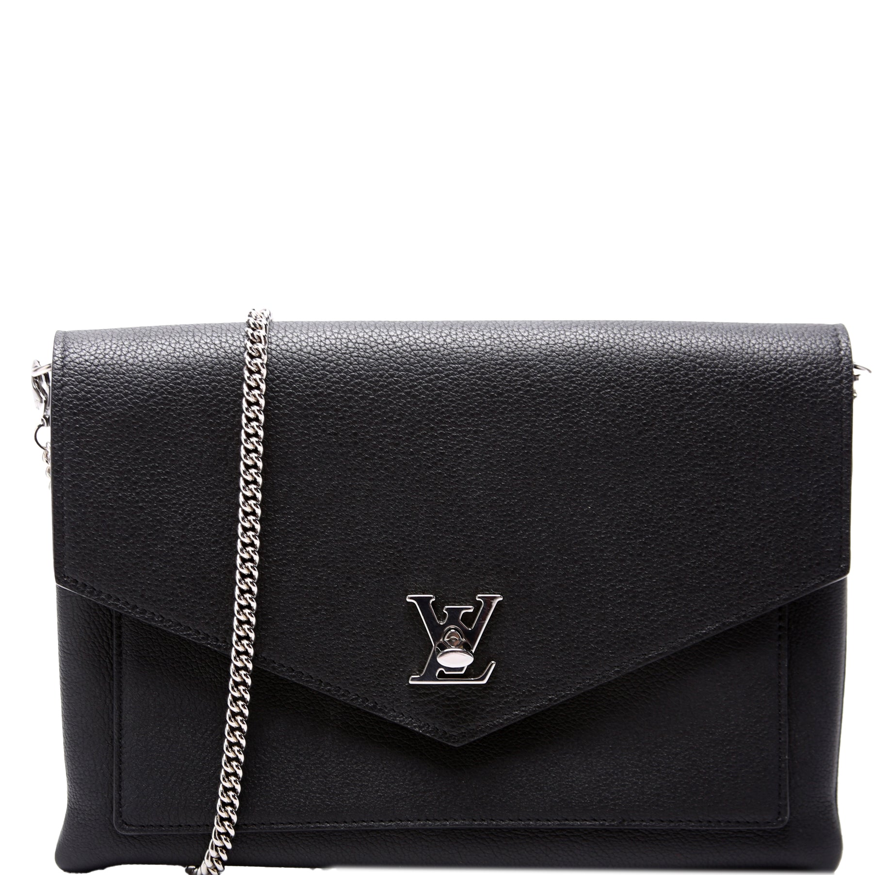 Louis Vuitton Mylockme Chain Pochette Black