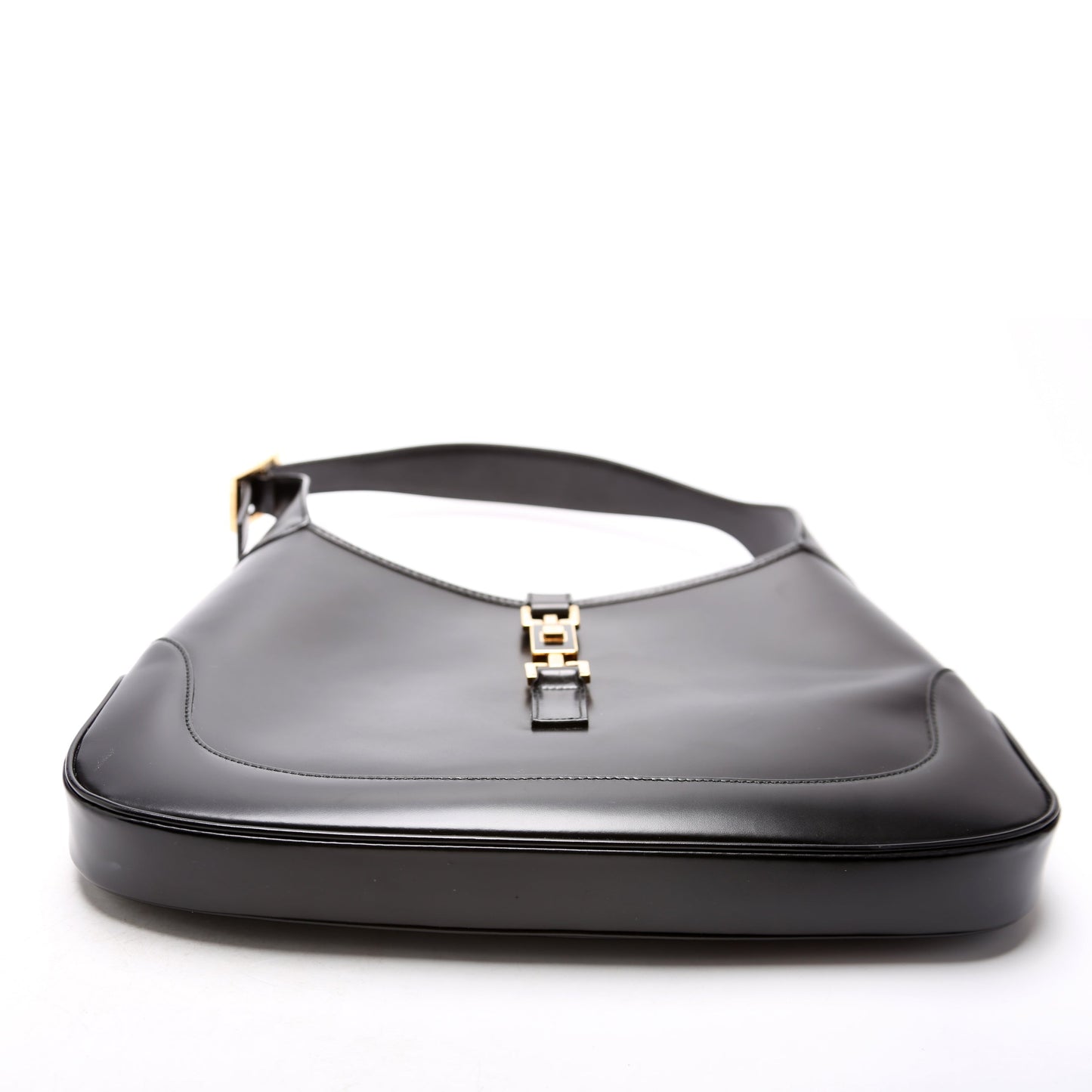 Gucci 001.3306.3444 Jackie Hobo Leather Vintage Black Bag
