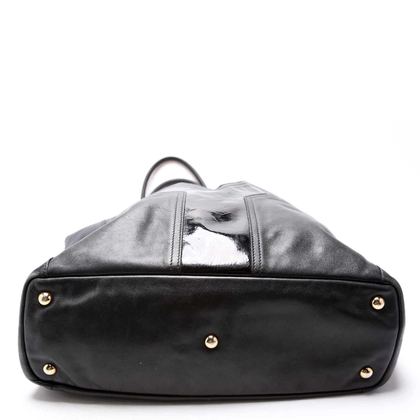 Saint Laurent Lucky Chyc Tote Calfskin 257213 Black Bag