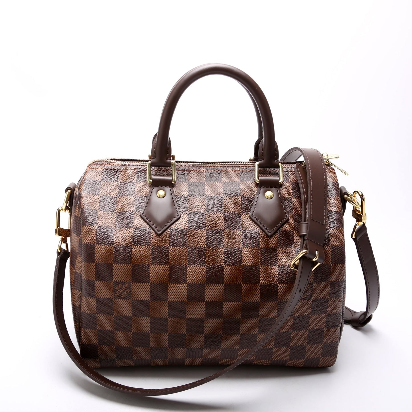 Louis Vuitton Speedy 25 Bandouliere Damier Ebene