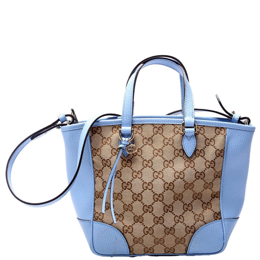 Gucci 449241 GG Small Crossbody Blue Bag