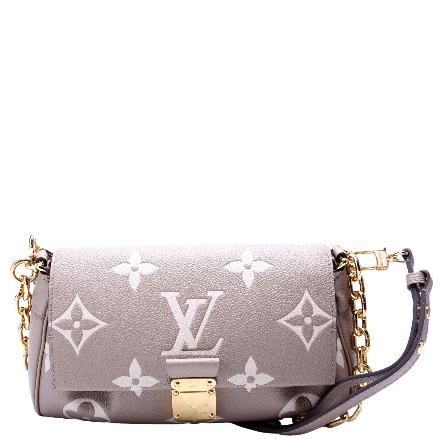 Louis Vuitton Favorite NM Bicolor Empreinte Turtledove