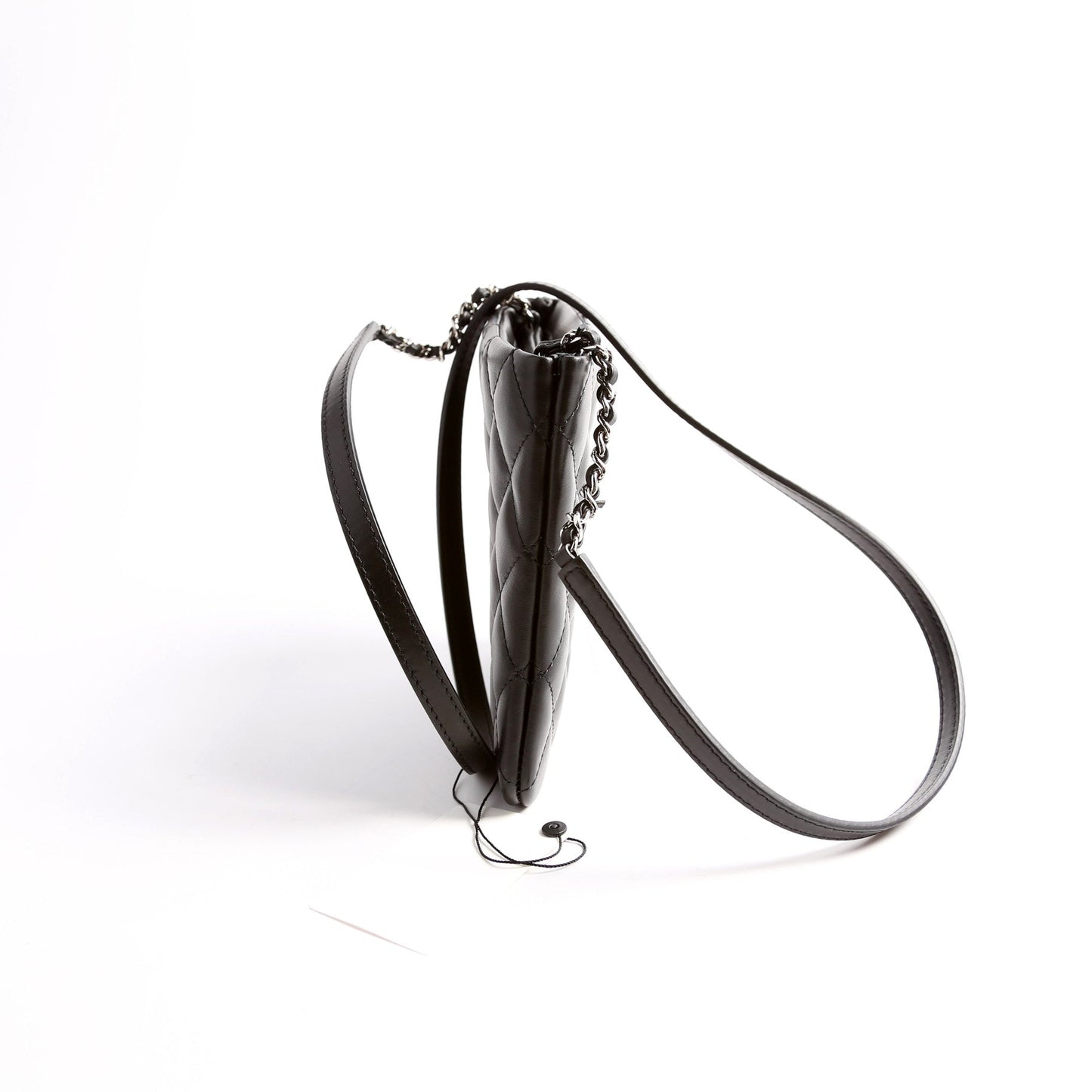 Chanel Uniform Crossbody Lambskin Black Bag